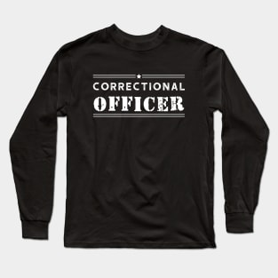 Correctional Officer Long Sleeve T-Shirt